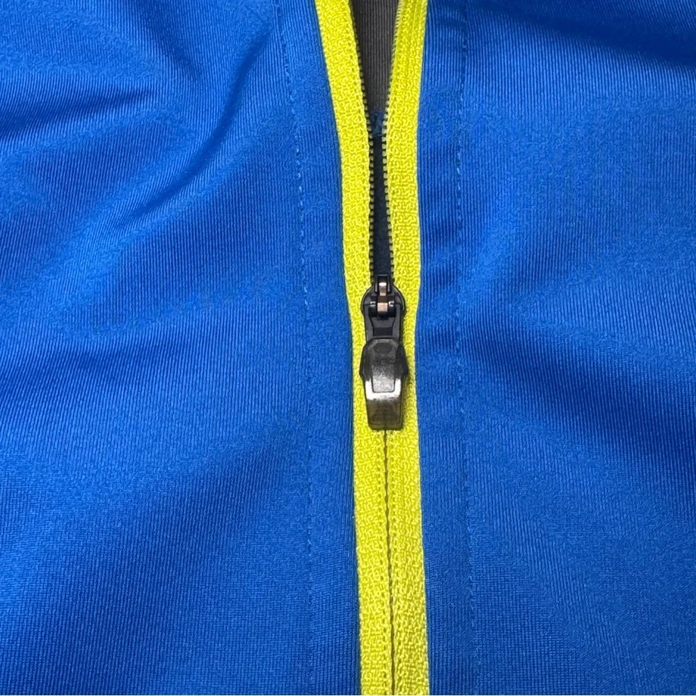 Cabelas‎ XPG Windstopper Mens Large Blue Quarter Zip Performance Pullover Top